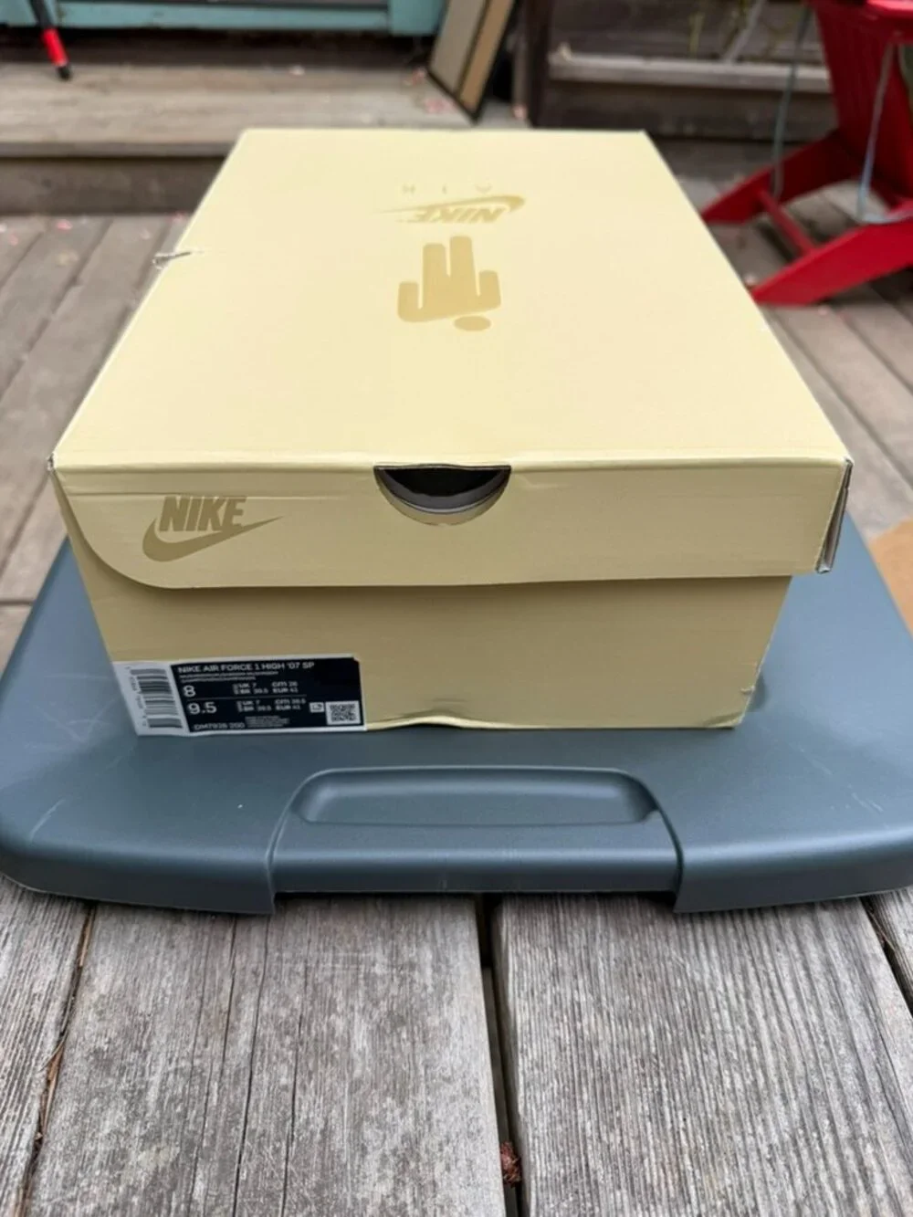 Billie Eilish x Nike Air Force One Sz 8M/9.5W NWT - Picture 6 of 7